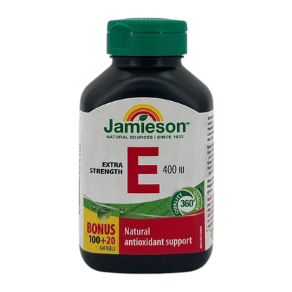 Jamieson Vitamin E (400 IU) 120caps