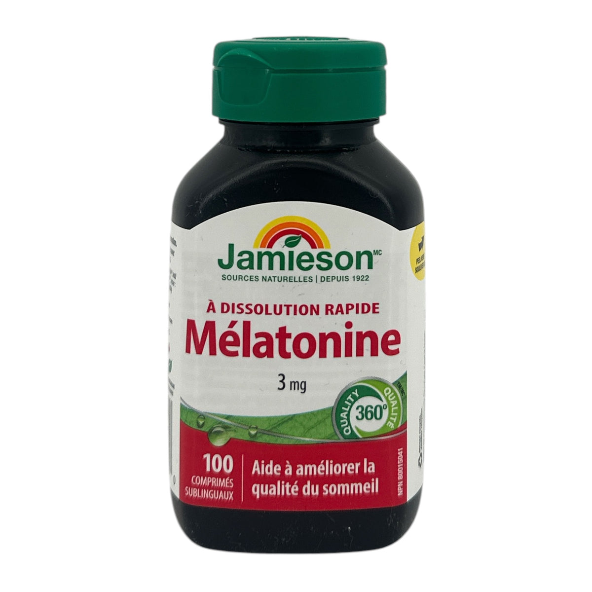 Jamieson Melatonin 3 mg Fast Dissolving 100caps