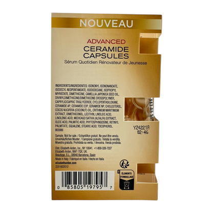 Elizabeth Arden Advanced Ceramide Serum Capsules – 7pc mini pack
