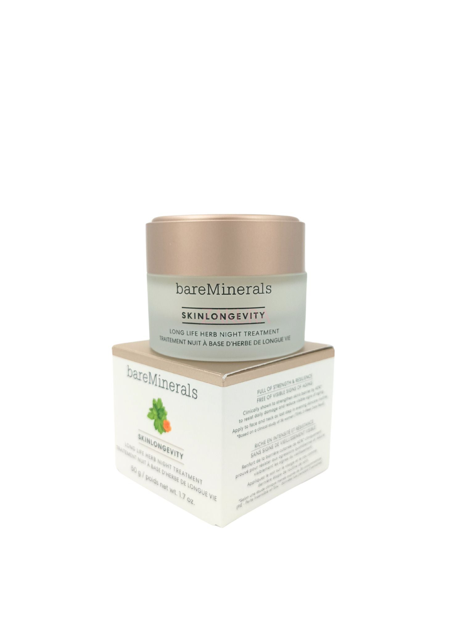 BareMinerals Skinlongevity Long Life Herb Night Treatment 50g