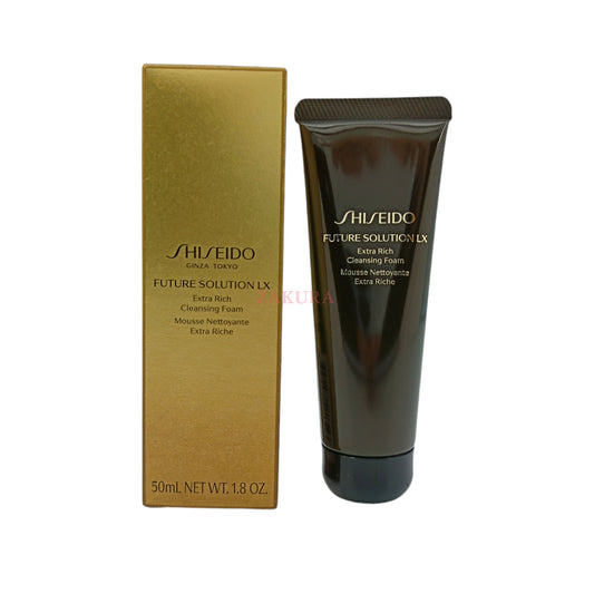 Shiseido Future Solution LX Extra Rich Cleansing Foam (50ml/125ml) 50ml (Mini)