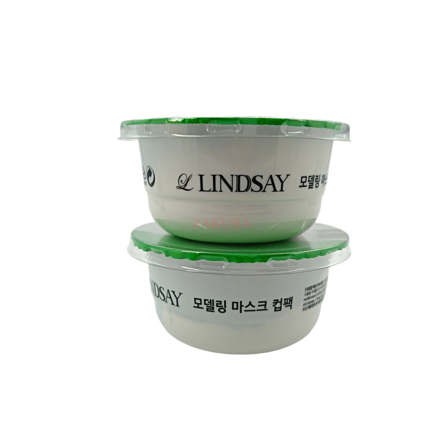 Lindsay Disposable Modeling Mask Cup Pack - Collagen (Twin 2pcs