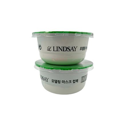 Lindsay Disposable Modeling Mask Cup Pack - Collagen (Twin 2pcs