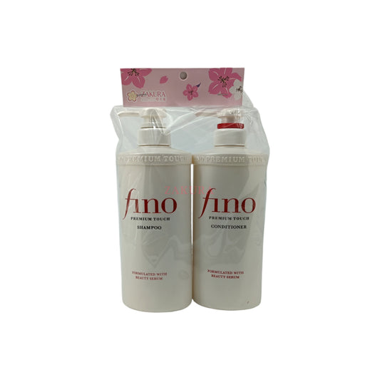 Shiseido Fino Premium Touch Hair Shampoo & Conditioner Twin 2x550ml