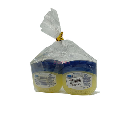 Vaseline Pure Petroleum Jelly Original – Twin Pack for dry skin relief and protection, available at Zakura Global.