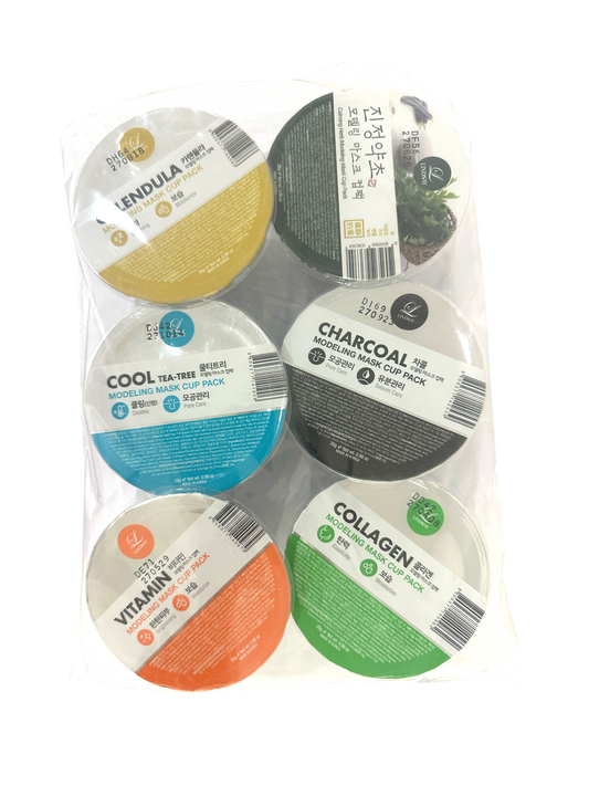 Lindsay Disposable Modeling Mask Cup Pack - 6pcs set 6pcs