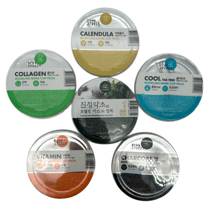 Lindsay Disposable Modeling Mask Cup Pack - 6pcs set 6pcs