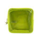 Kiehl's Cosmetic Bag(shiny yellow transparent) 1pc