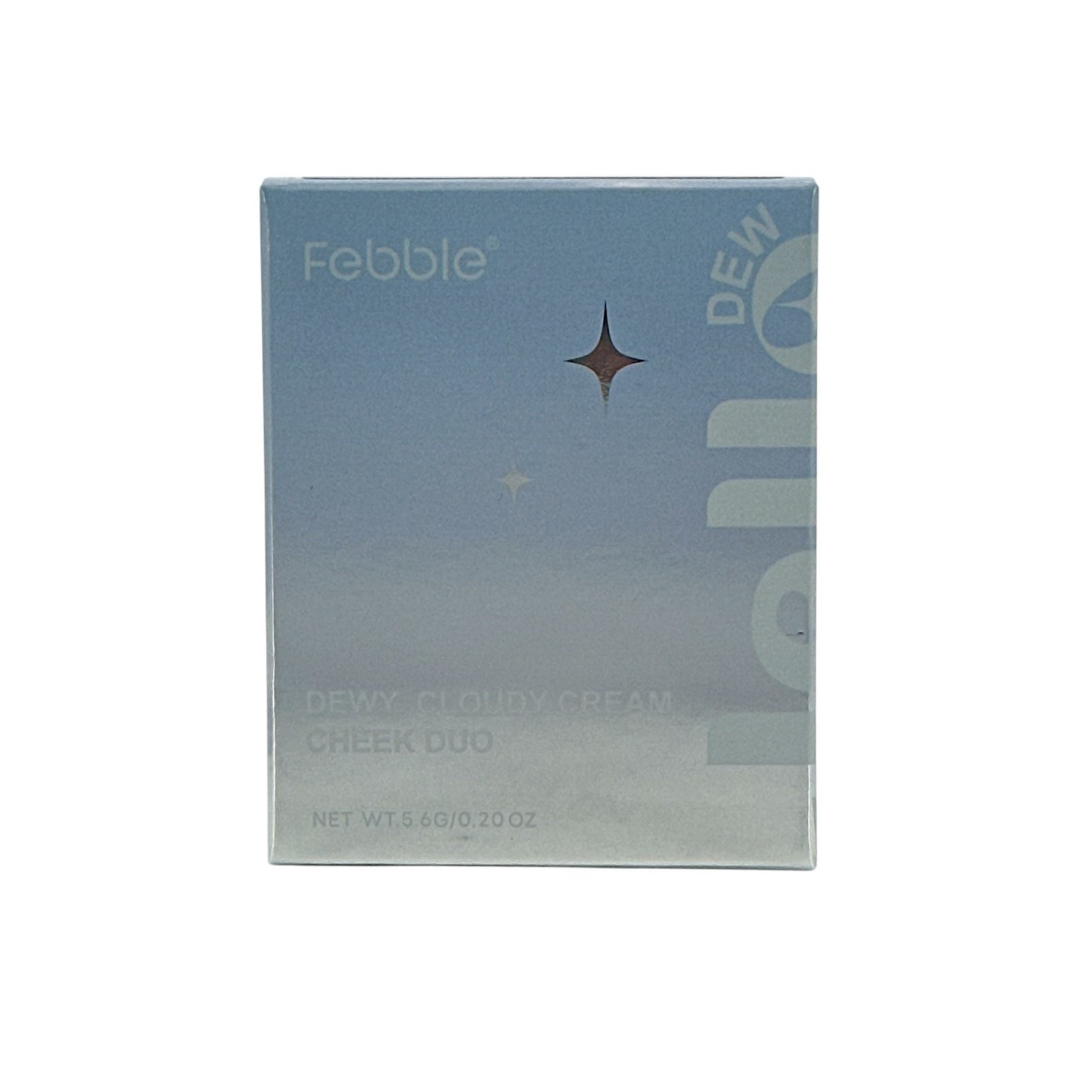 Febble Dewy Cloudy Cream Cheek Duo - 02A 5.6g