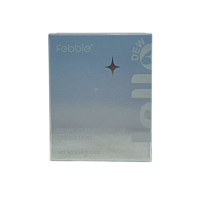 Febble Dewy Cloudy Cream Cheek Duo - 02A 5.6g