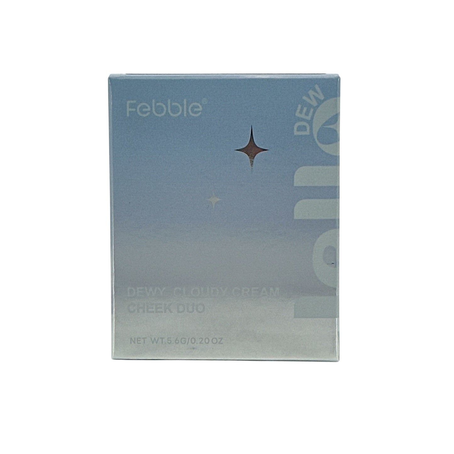 Febble Dewy Cloudy Cream Cheek Duo - 02B 5.6g