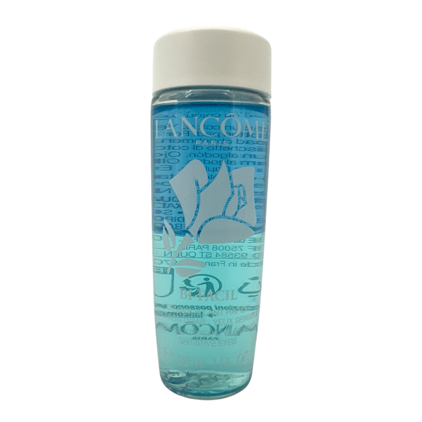 Lancome Bi-Facil Non-Oily Instant Eye Makeup Remover – 30ml dual-phase formula for waterproof makeup, available at Zakura Global.