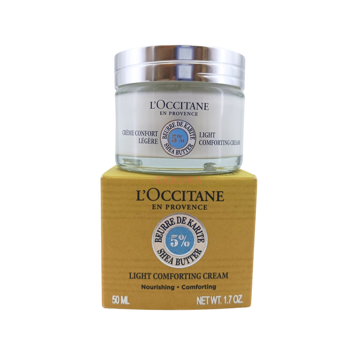 L'Occitane Shea Butter 5% Light Comforting Cream 50ml