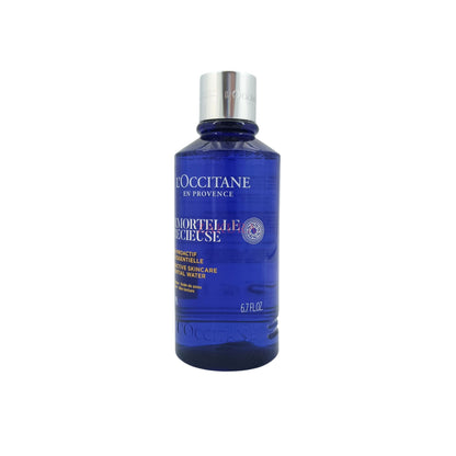 L'Occitane Immortelle Precious Essential Water – 200ml toner bottle, available at Zakura Global for hydrating and anti-aging skincare.