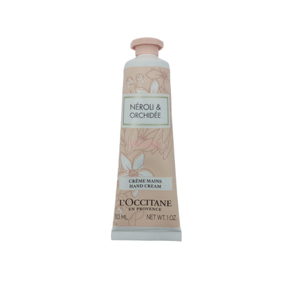 L'Occitane Hand Cream 30ml – Nourishing shea butter hand cream in a sleek silver tube, available at Zakura Global for soft, smooth hands.


