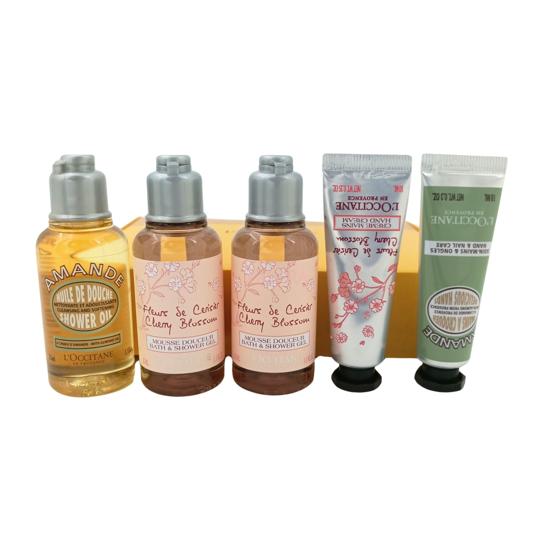 L'Occitane Travel Set: 5pcs