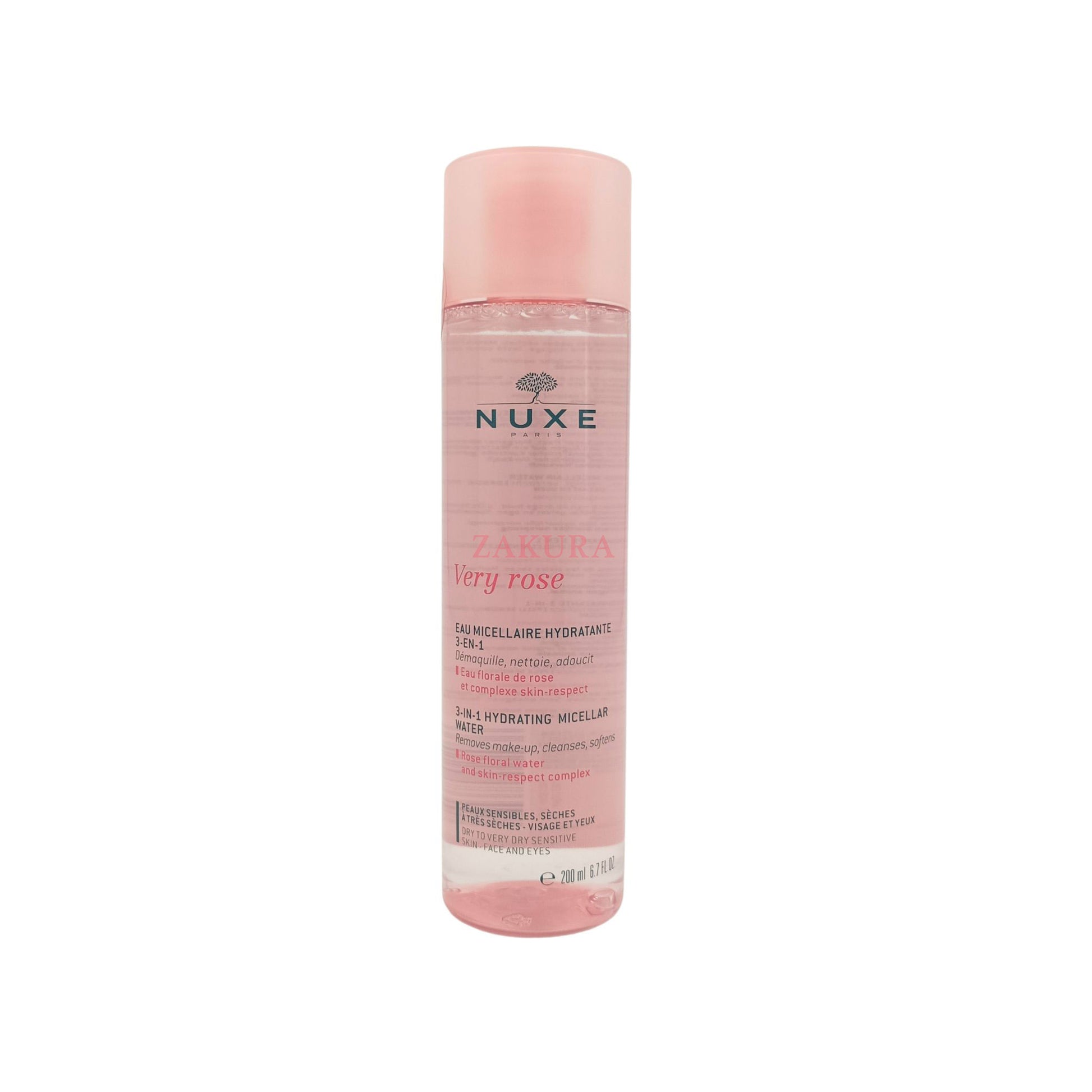 Nuxe Very Rose 3-In-1 Hydrating Micellar Water 200ml