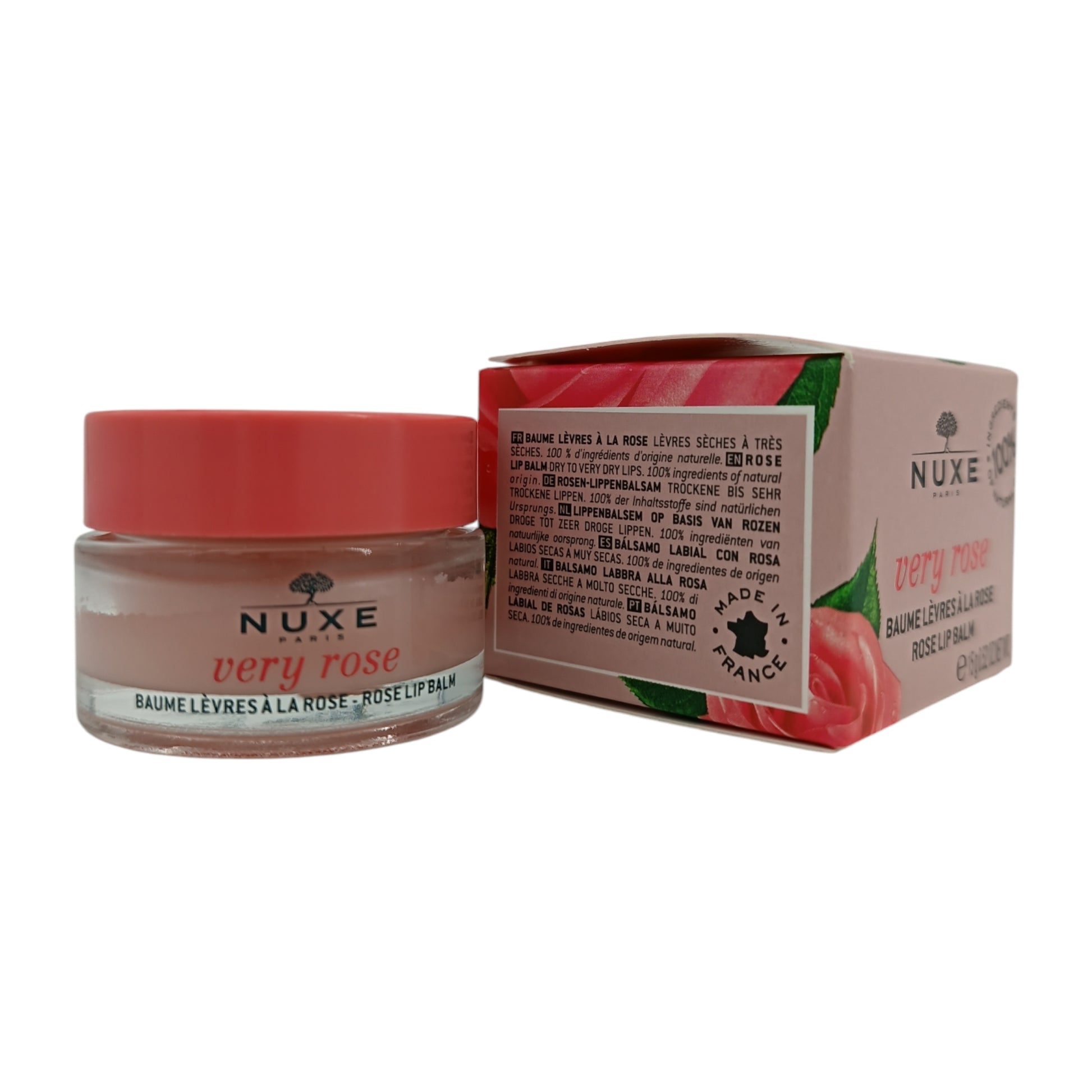 Nuxe Very Rose Lip Balm 15ml