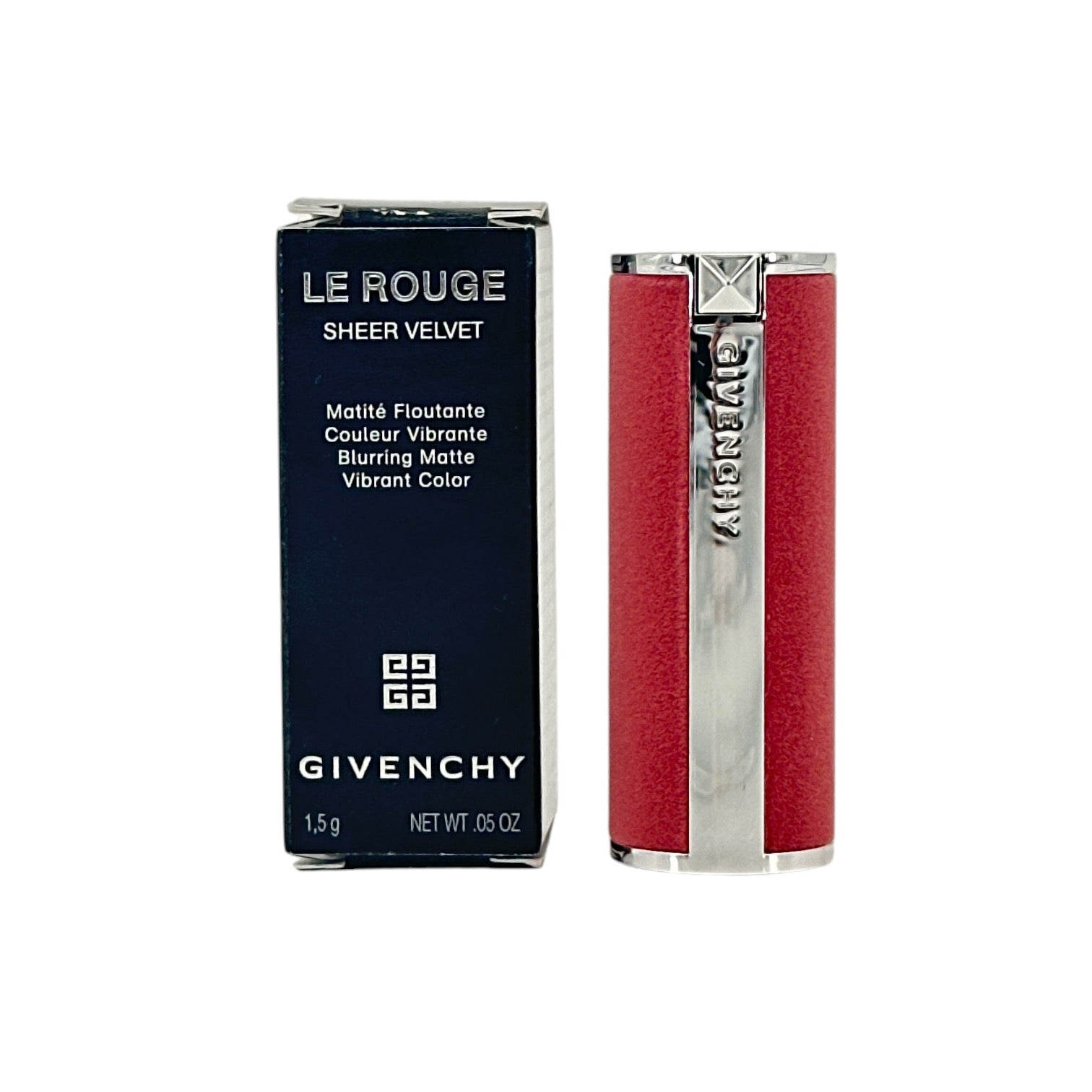 Givenchy Le Rouge Interdit Intense Silk Lipstick (Miniature 1.5g