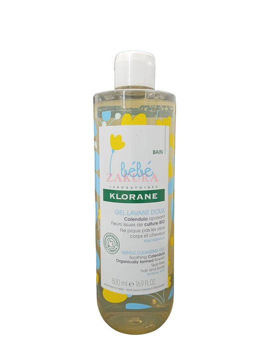 Klorane Baby Gentle Cleansing Gel (500ml/500ml x 2) 500ml