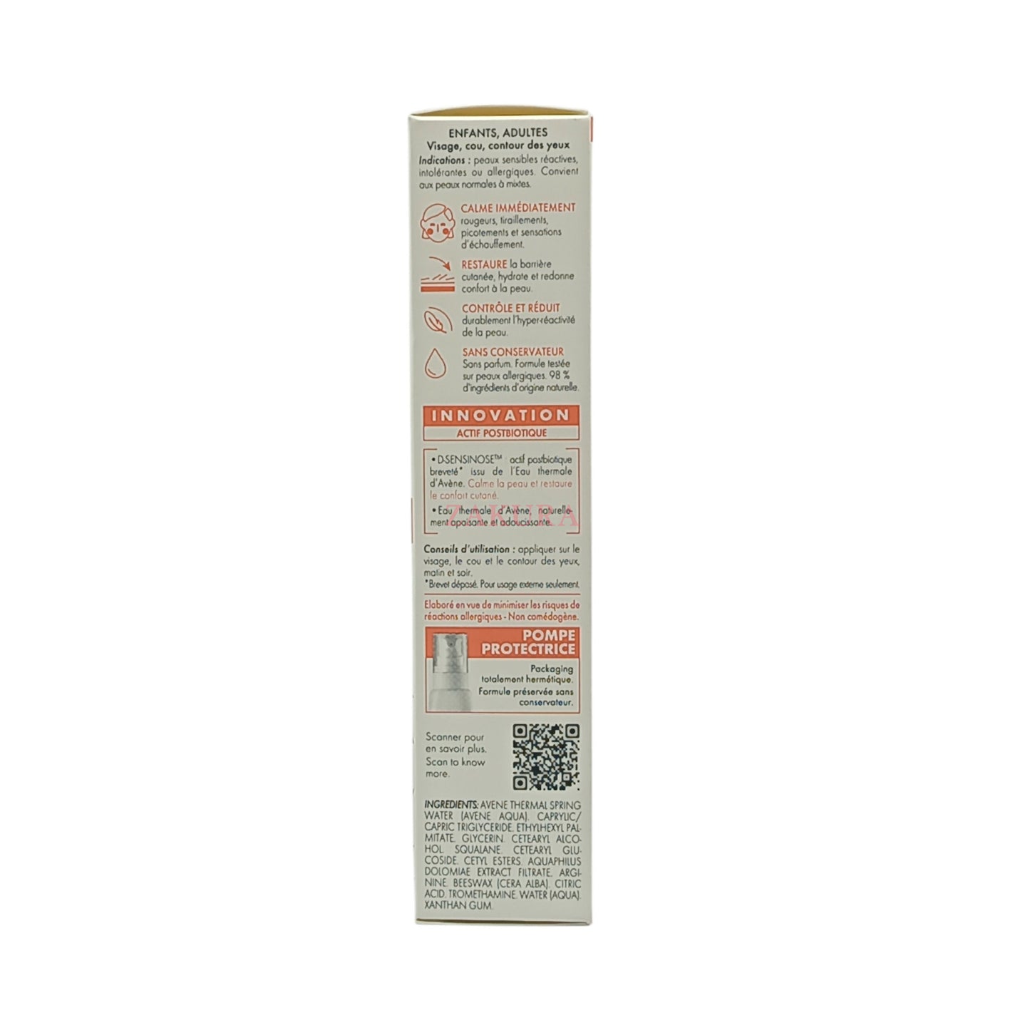 Avene Tolerance Control Cream 40ml