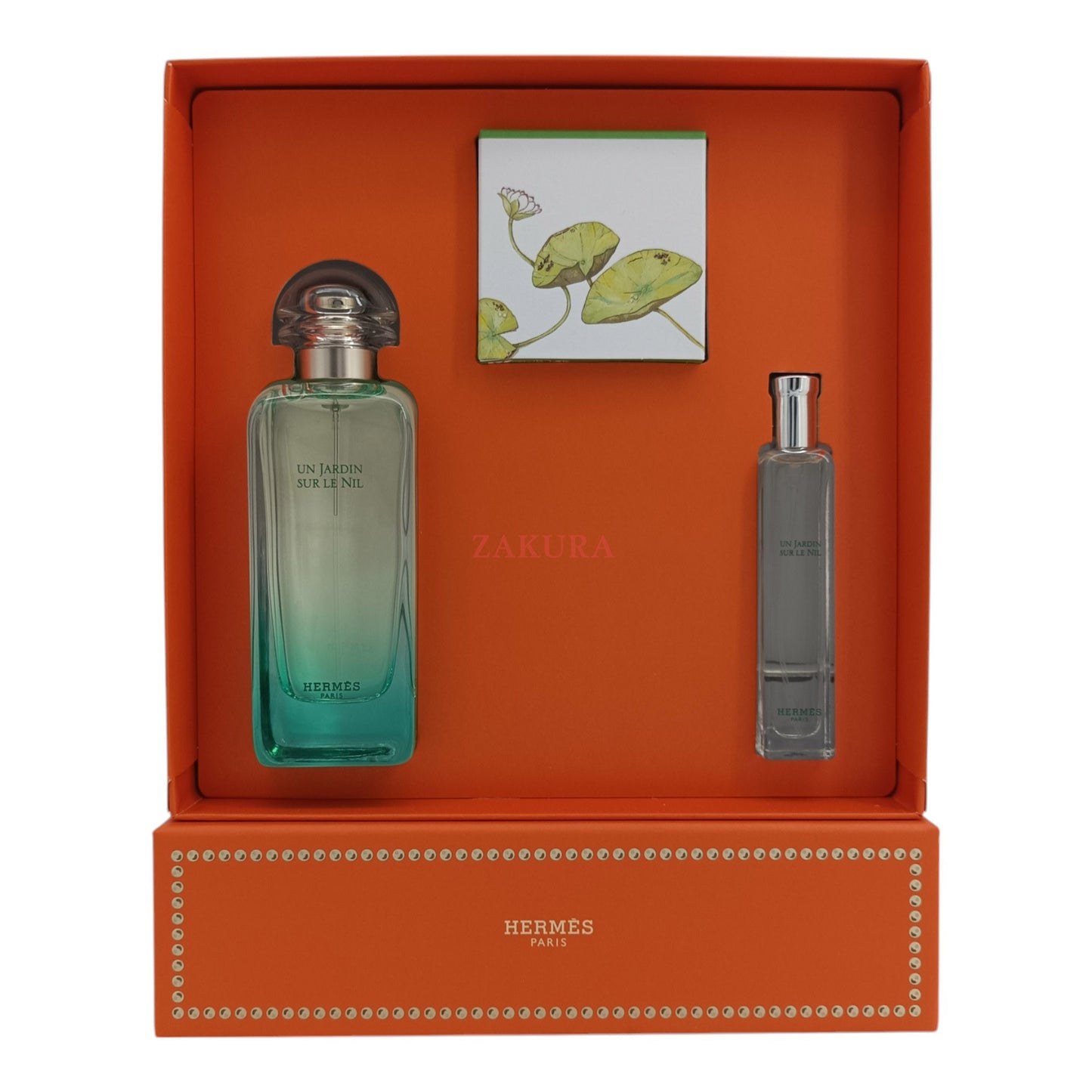 Hermes Un Jardin Sur Le Nil Perfume Set 3pcs