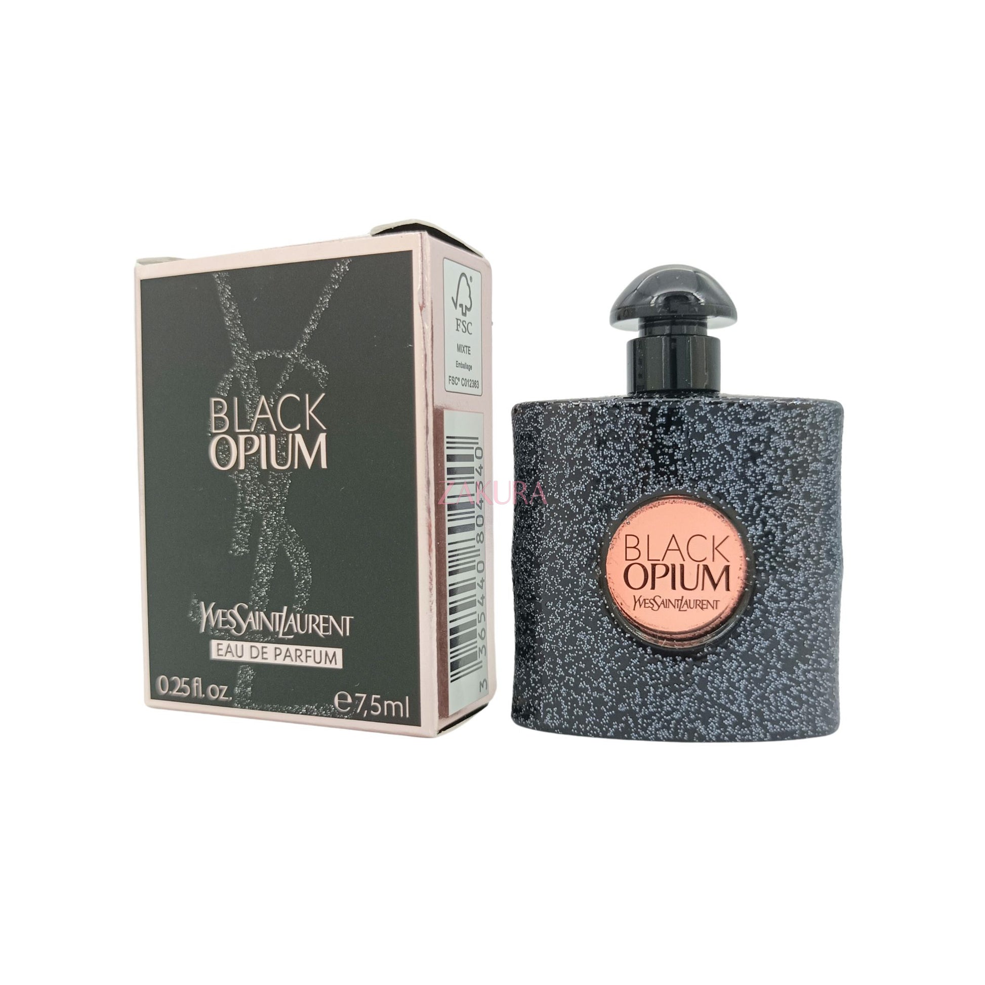 Yves Saint Laurent Black Opium Eau De Parfum Spray (7.5ml Miniature/50ml/90ml) 7.5ml