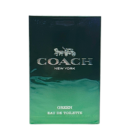 Coach Green Men Eau De Toilette Spray 100ml | Zakura Global