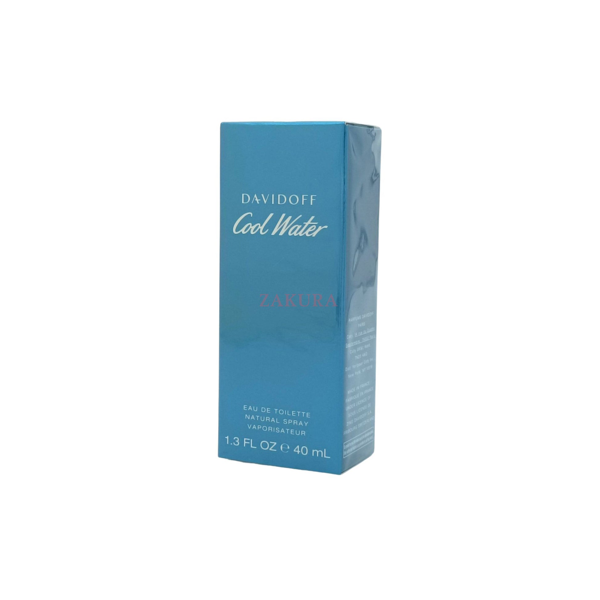 Davidoff Cool Water Man Eau De Toilette Spray (40ml/125ml) 40ml