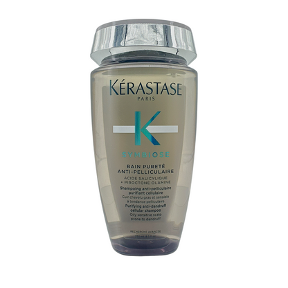 Kerastase Symbiose Purifying Anti-Dandruff Shampoo – sulfate-free shampoo for oily scalp and dandruff care, available at Zakura Global.

