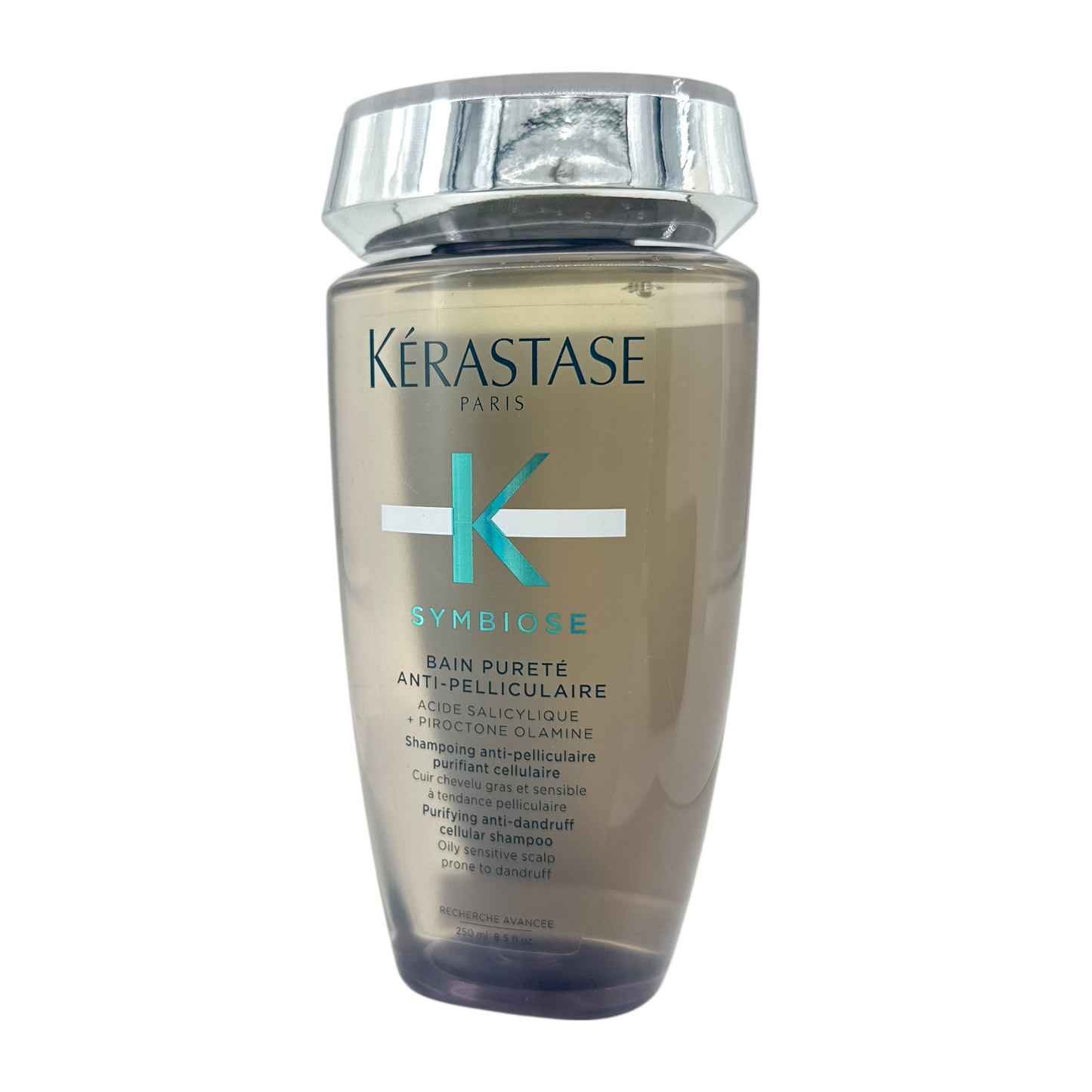 Kerastase Symbiose Purifying Anti-Dandruff Shampoo – sulfate-free shampoo for oily scalp and dandruff care, available at Zakura Global.

