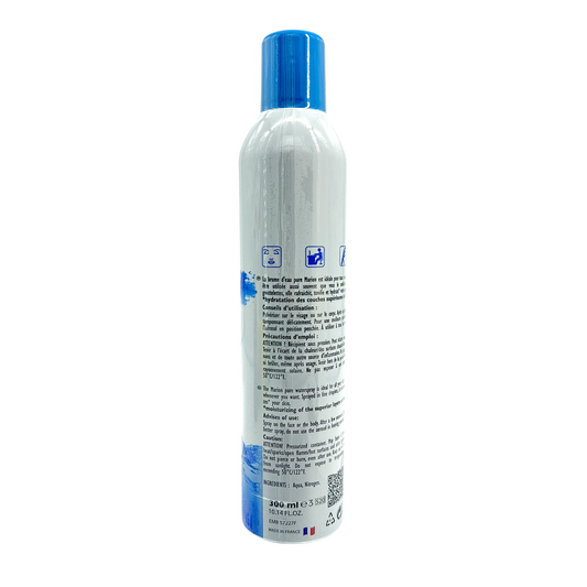 Marion Brume d’Eau Pure Water Spray – 300ml bottle for face and body hydration, available at Zakura Global.