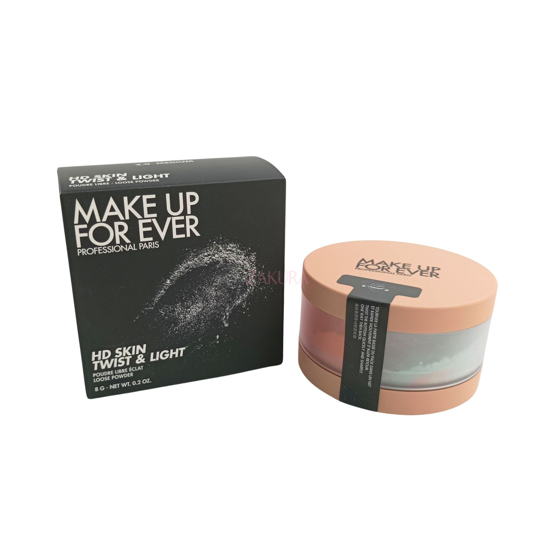 Make Up For Ever HD Skin Twist & Light Loose Powder 8g 2