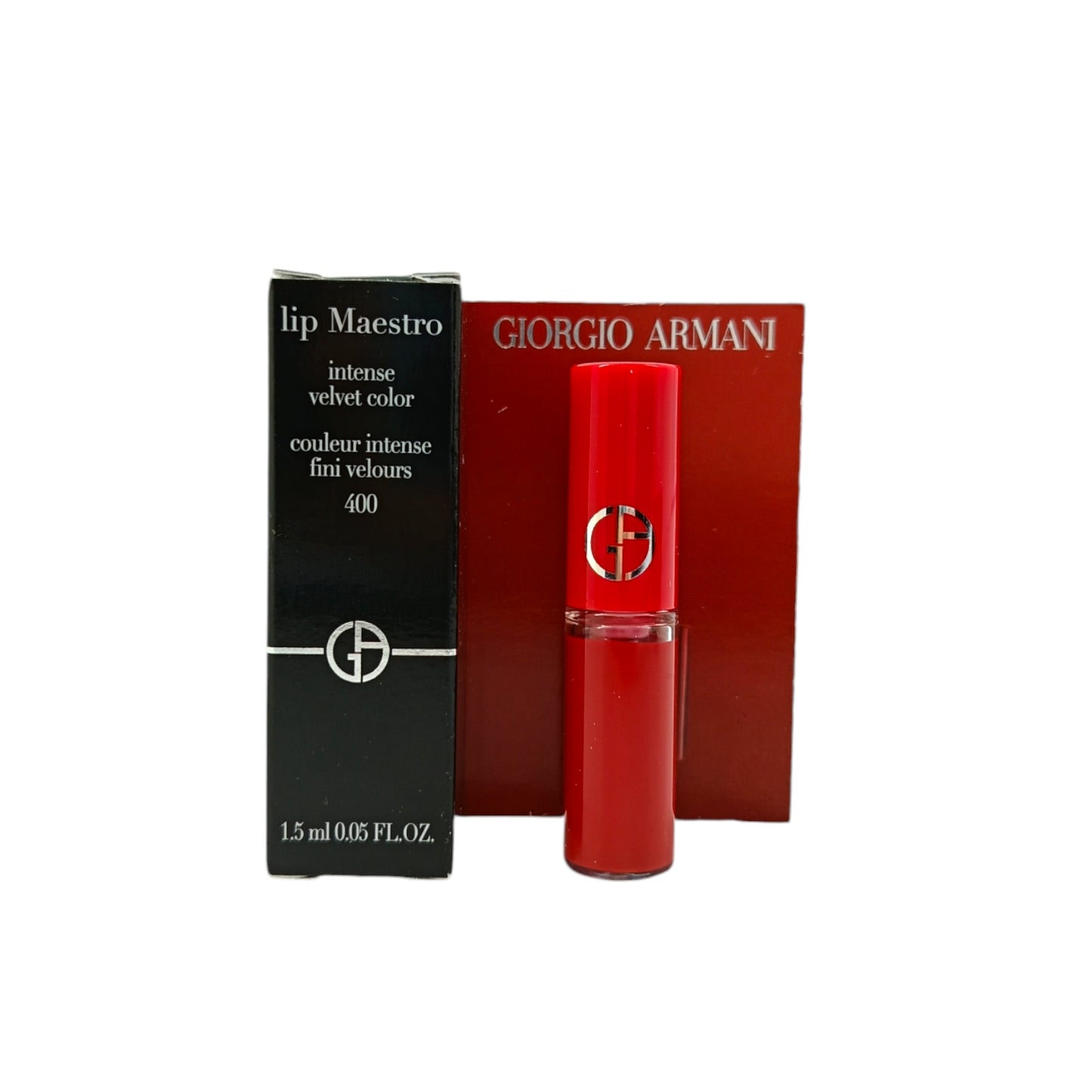 Giorgio Armani Lip Maestro Intense Velvet Color Liquid Lipstick - 1.5ml