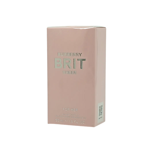 Burberry Brit Sheer Eau De Toilette Spray (30ml/50ml/100ml) 50ml