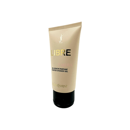 YSL Libre Scented Shower Gel – Miniature 50ml with lavender and orange blossom scent, available at Zakura Global.