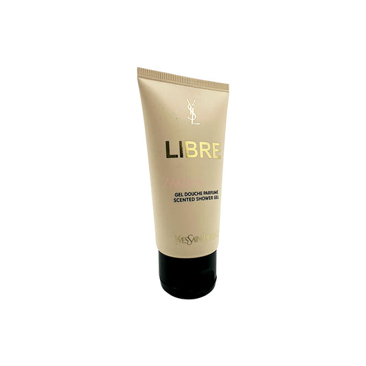YSL Libre Scented Shower Gel – Miniature 50ml with lavender and orange blossom scent, available at Zakura Global.