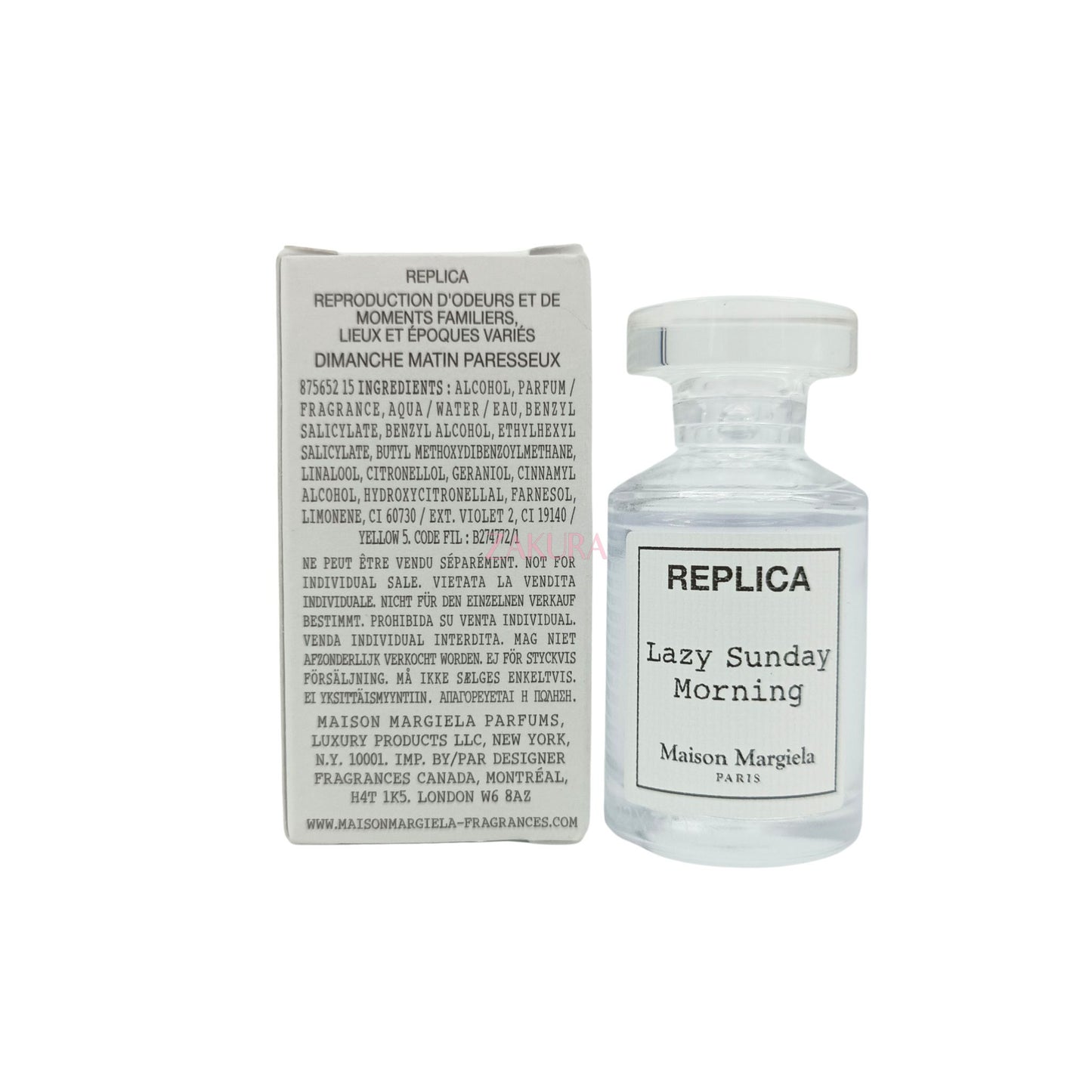 Maison Margiela Replica Lazy Sunday Morning EDT Spray(Miniature) 7ml