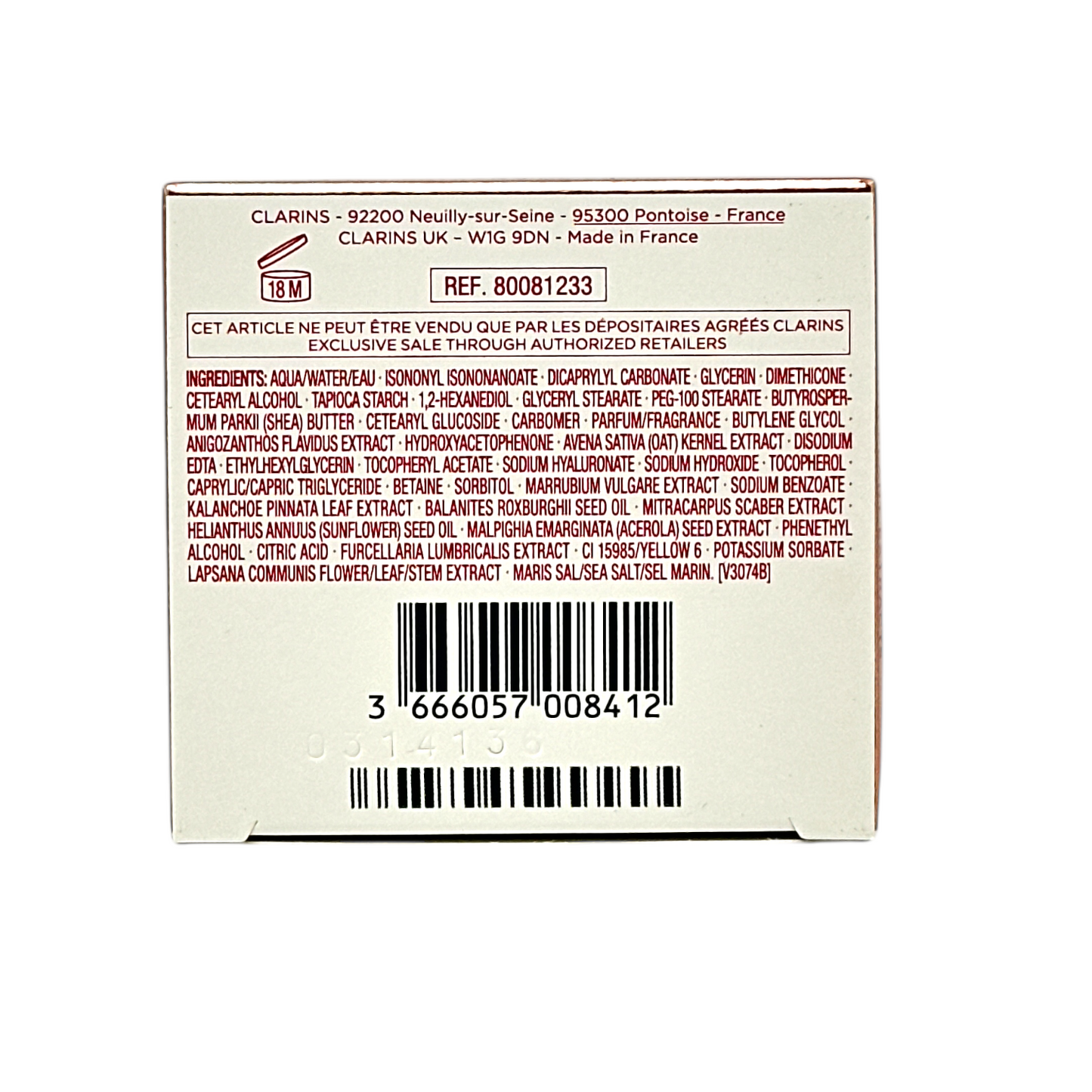 Clarins Extra-Firming Jour Wrinkle Control Day Cream 50ml
