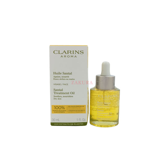 Clarins Face Treatment Oil 30ml (Blue Orchid/ Lotus/ Santal) Santal