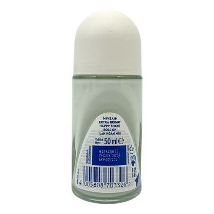 Nivea Brightening Happy Shave 8 Superfood Roll On 50ml