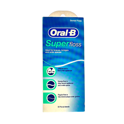 Oral-B Floss Super Pre Cut Strands 50pcs