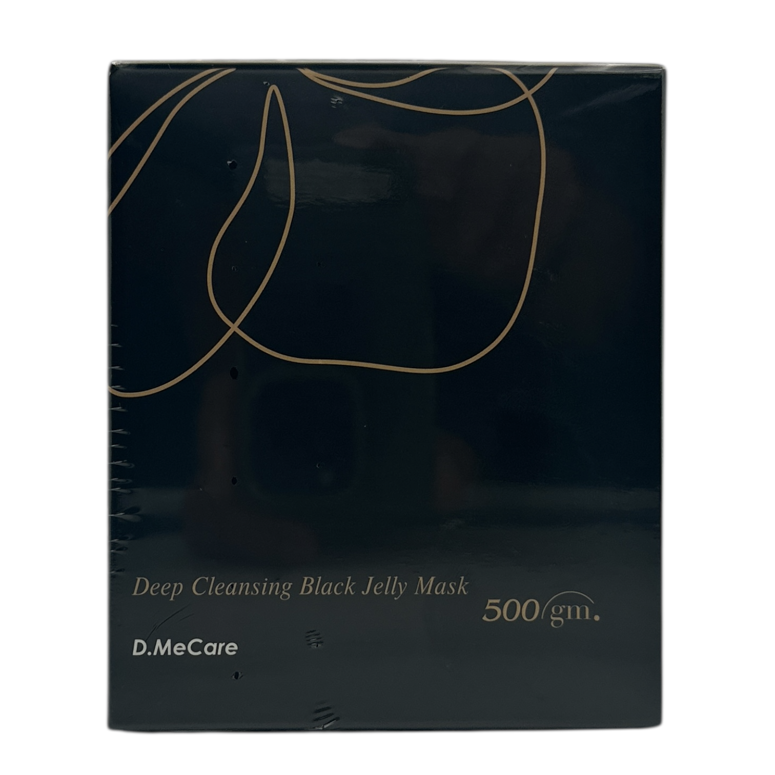 DoMeCare Deep Cleansing Black Jelly Mask – 500g jar with jelly texture, available at Zakura Global.