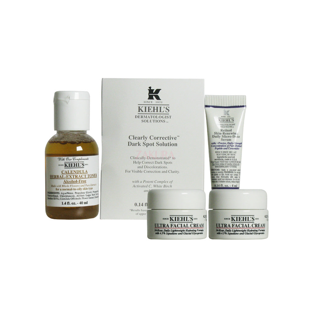 Kiehl's Calendula Ultra Facial Skin Care Set 5pcs