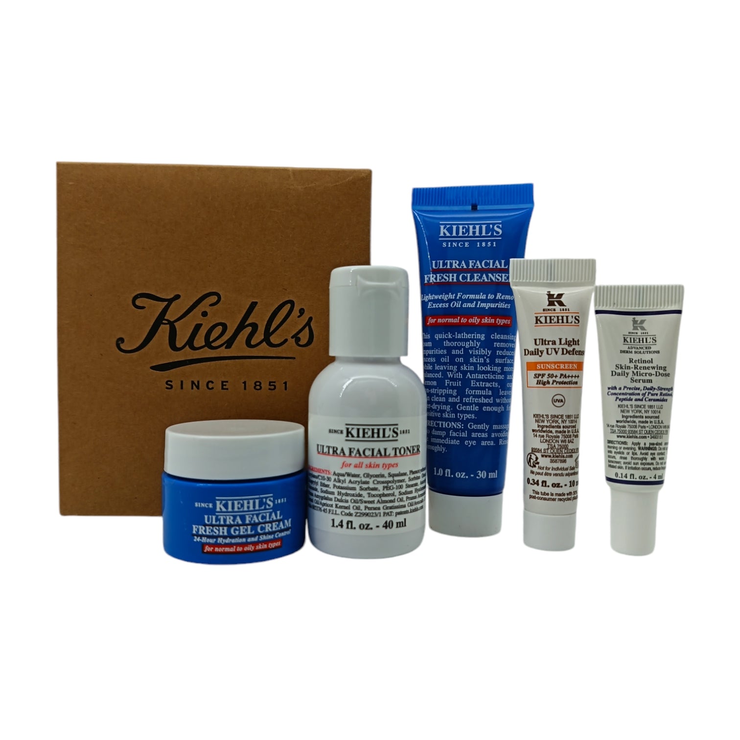 Kiehl's Ultra Facial Skin Care Set 5pcs