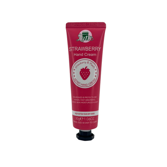 Beauty Latte Hand Cream - Strawberry 30g
