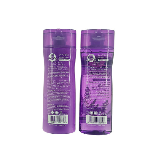 Beauty Latte Lavender Body Cleansing Set 200ml*2