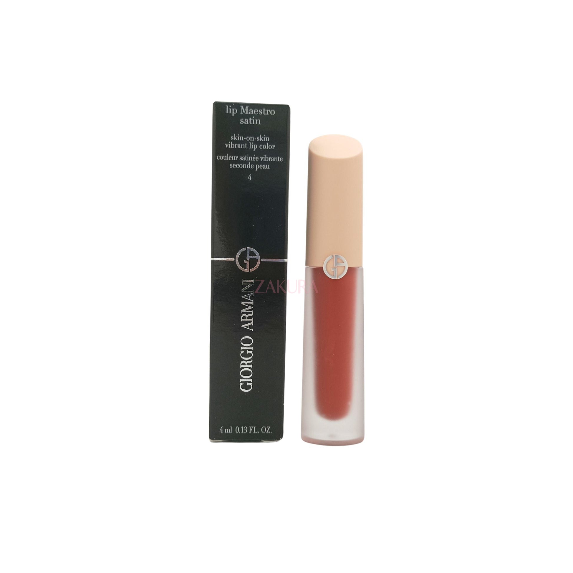 Giorgio Armani Lip Maestro Satin Skin-On-Skin Vibrant Lip 4ml 4