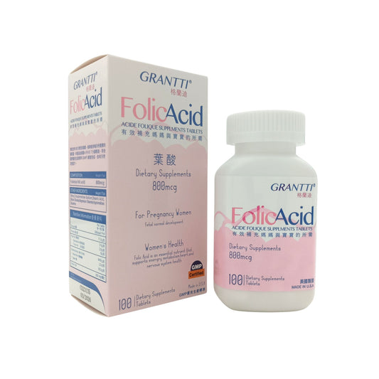 Grantti FolicAcid 100tabs