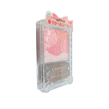 Canmake Glow Fleur Cheeks - (01/02) 6.3g 02 Apricot Fleur